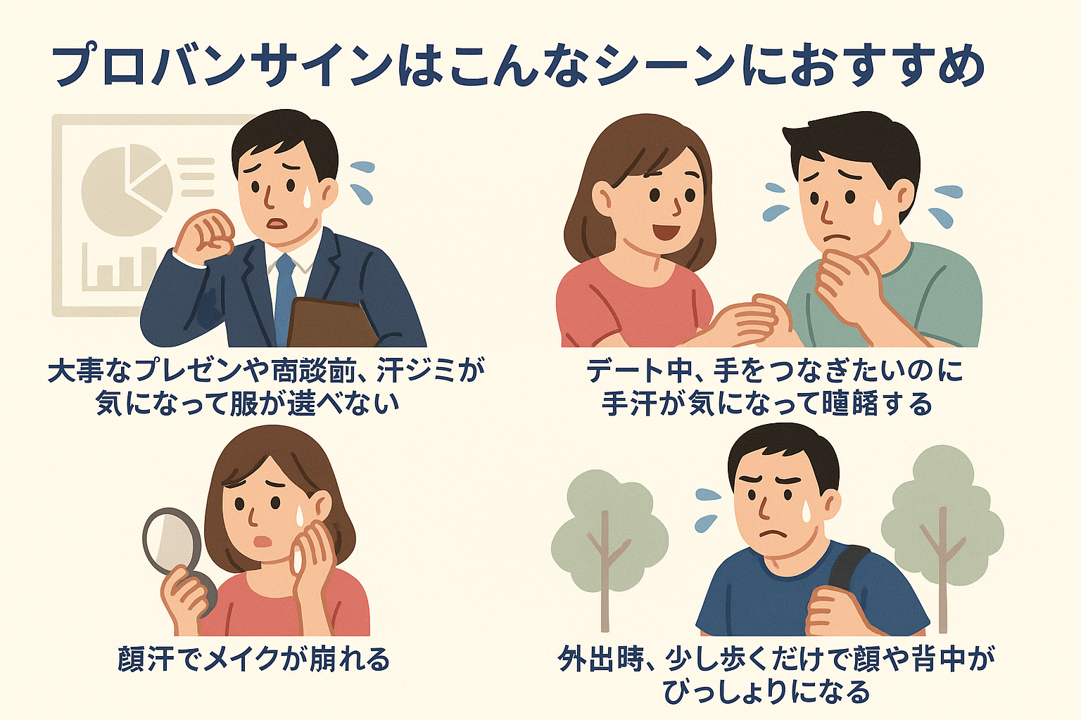 プロバンサインがおすすめなシーン